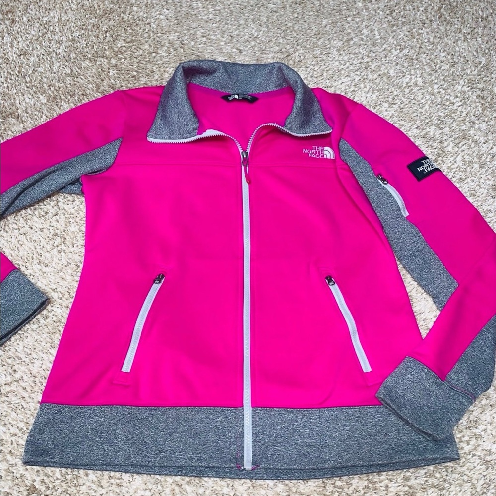 The North Face Zip up Jacket Extremely Rare Hot Pink